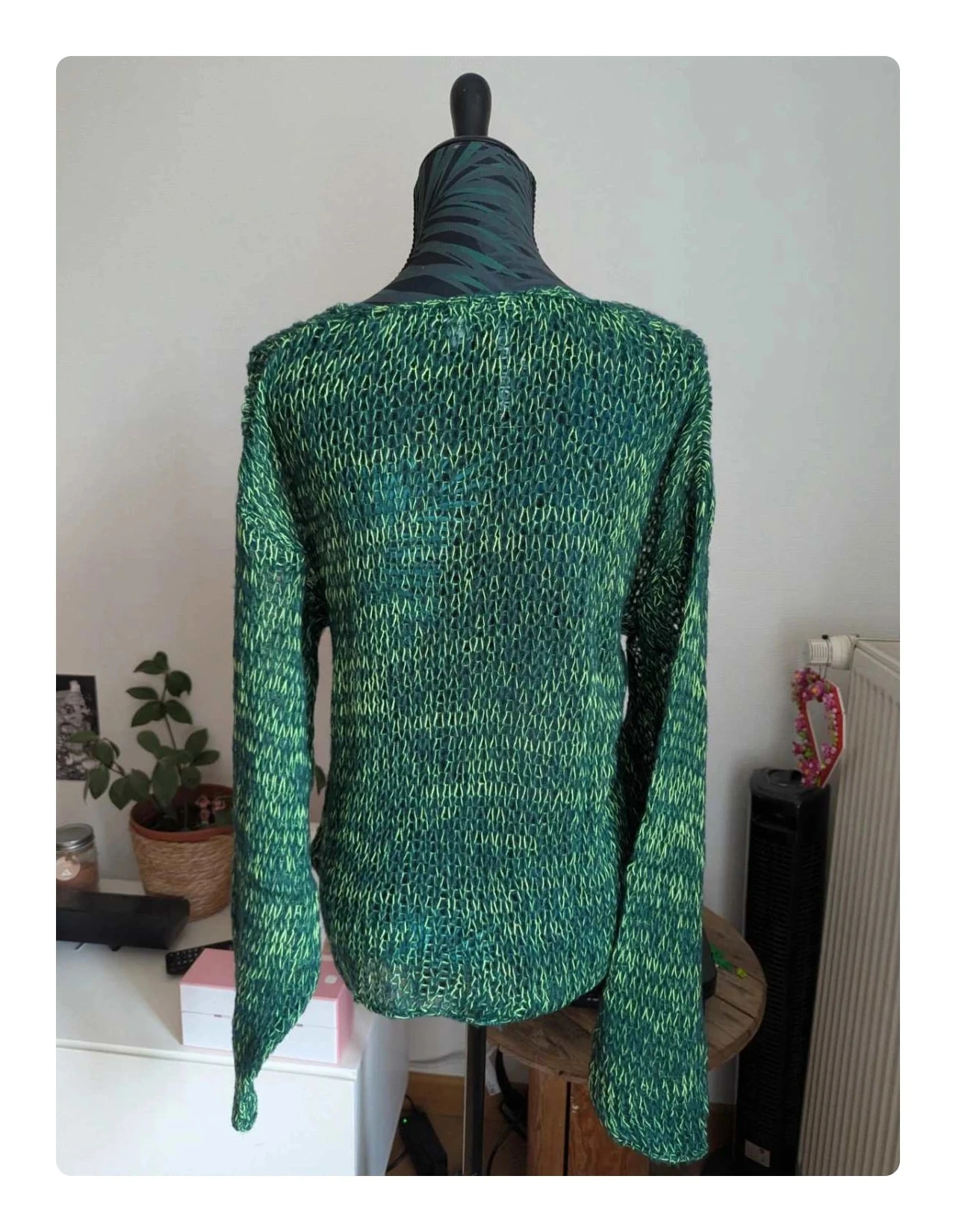 New green Collusion sweater size S – photo 2